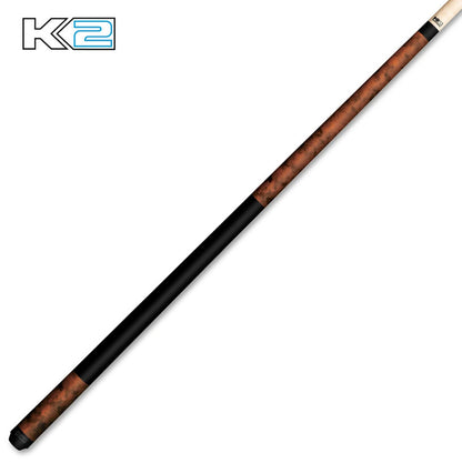 K2 Pool Cue Copper Smoke Matte 12.5mm Low Deflection Shaft for Precision Play