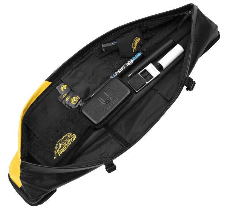 Predator Urbain 2x4 Hard Cue Case Black/Yellow - Free Shipping, Durable Design
