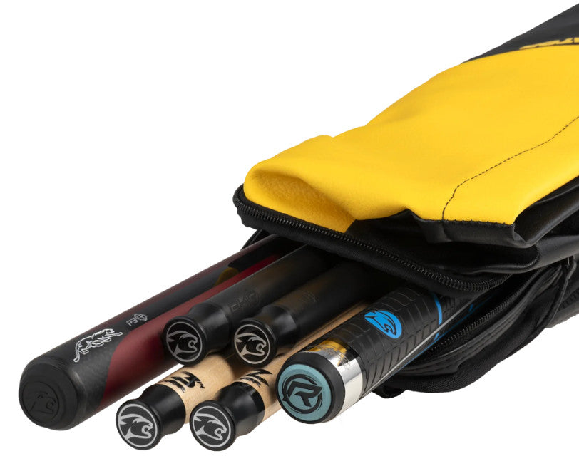 Predator Urbain 2x4 Hard Cue Case Black/Yellow - Free Shipping, Durable Design