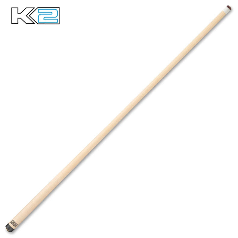 K2 Pool Cue KLCPL Purple w/ Leather Wrap Play Cue w/ Low Deflection 12.5MM Shaft