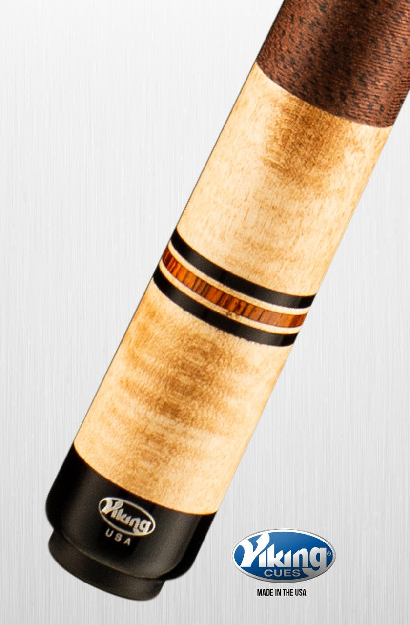 Viking Ovation OV0204 Pool Cue with ViKORE Performance Shaft, Linen Wrap
