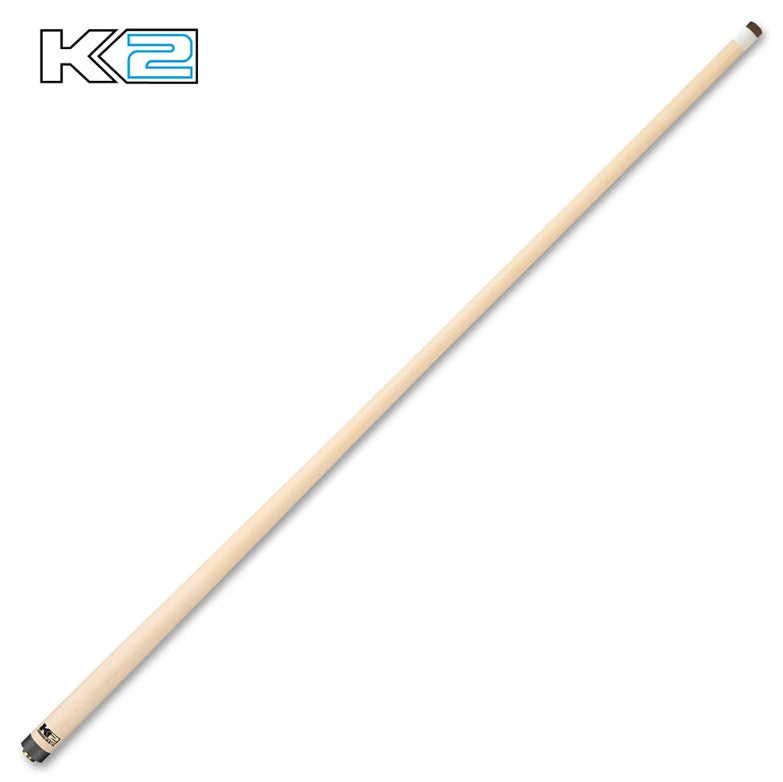 K2 Pool KL170 Cue Matte Black, Purple Curly Point Design W/ K2 LD 11.75MM Shaft!