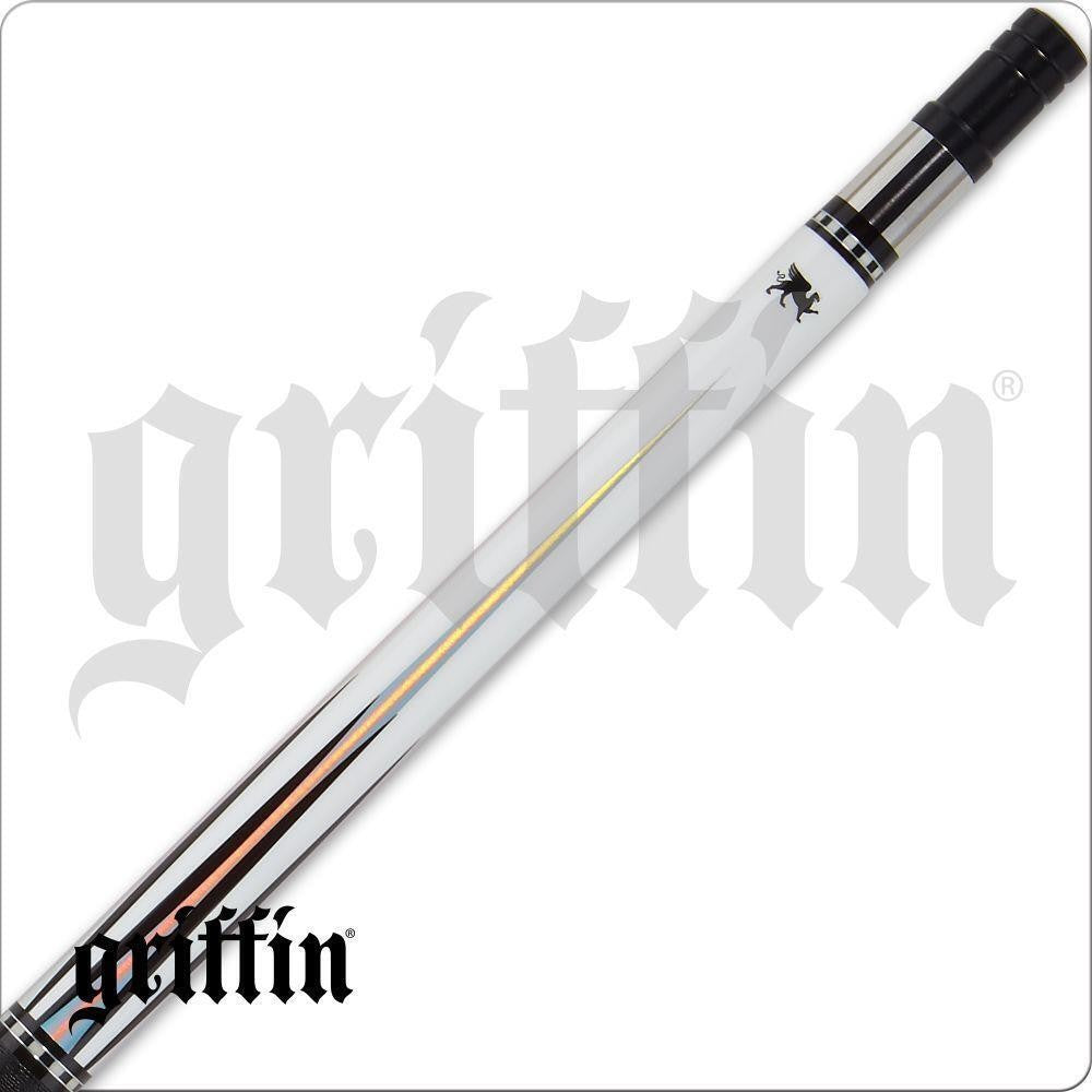 Griffin GR63 Pool Cue 19oz with Joint Protectors, Hard Rock Maple Shaft
