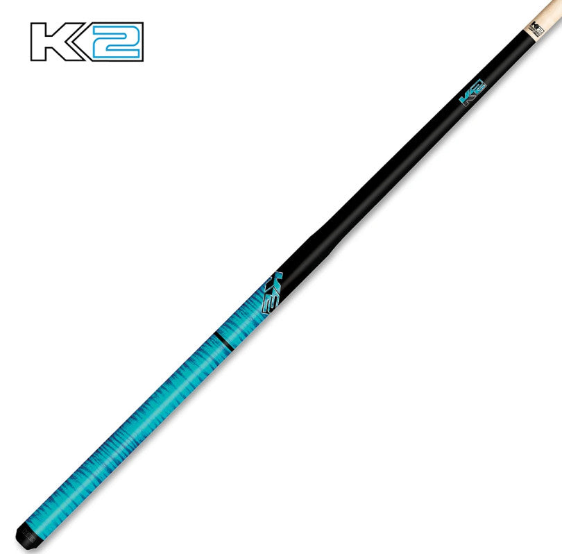 K2 KLJB2BL 6-N-1 Jump Break Blue Curly Design - Fast Shipping - Performance Cue