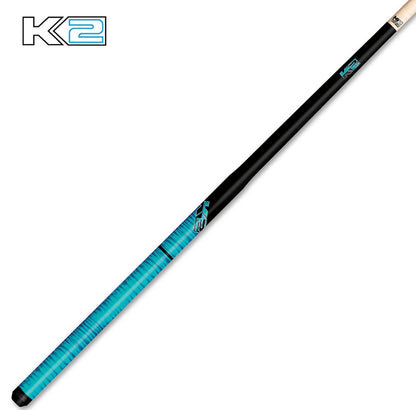 K2 KLJB2BL 6-N-1 Jump Break Blue Curly Design - Fast Shipping - Performance Cue