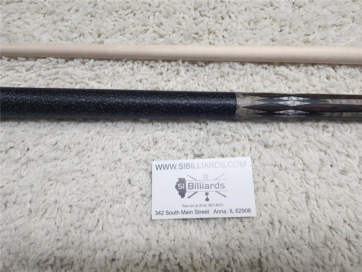KODA Pool Cue KD52 Smoke Palm Wood Recon Matte Irish Linen Maple Shaft 12.75mm