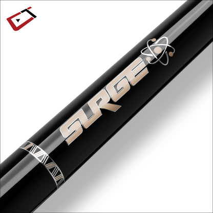 Cuetec AVID Surge Break Cue Stick Black Gold Phenolic Tip 19 oz Pool Cue