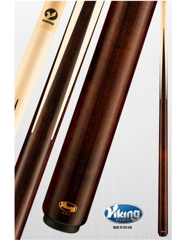 Viking Cues Impero IM0205 Sneaky Pete Pool Cue Coffee Stain Vikore Shaft Cue