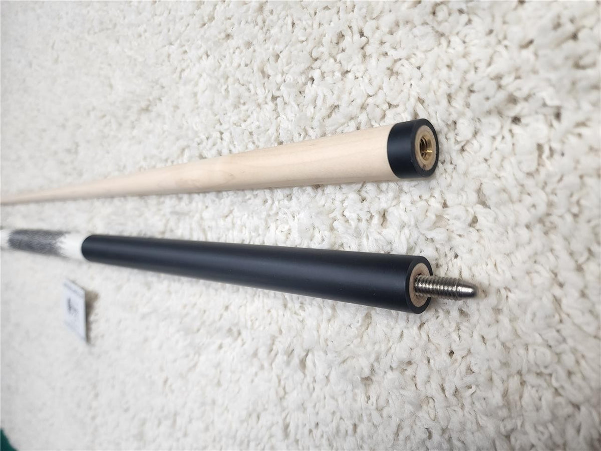 KODA KD40 Pool Cue, Matte Black, Faux Lizard Wrap, 12.5mm Maple Shaft