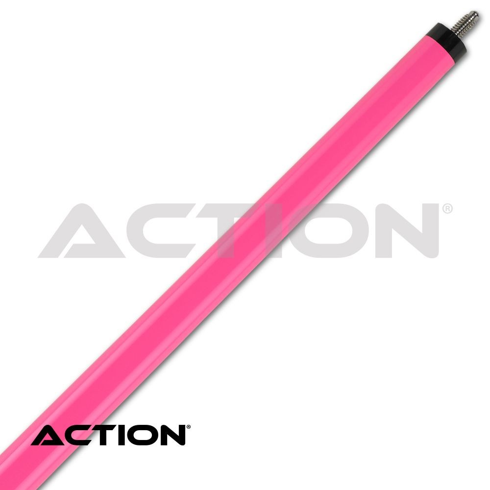 Action ACTBKH02 Pink Break Cue, 25oz, 13mm Hard Leather Tip, New