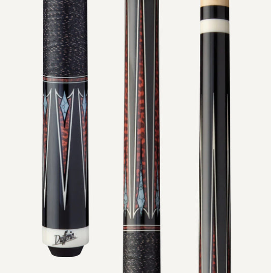 Dufferin Serpent’s Edge Pool Cue with Linen Wrap - Classic Design, New