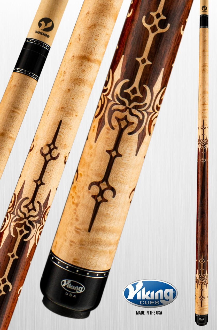 Viking Cues Motore MT0604 Wrapless with Vikore Performance Shaft! Free Shipping!