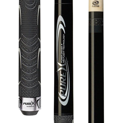 Pure X HXT-P1 4-Piece Jump Break Pool Cue Black XLG Phenolic Tip