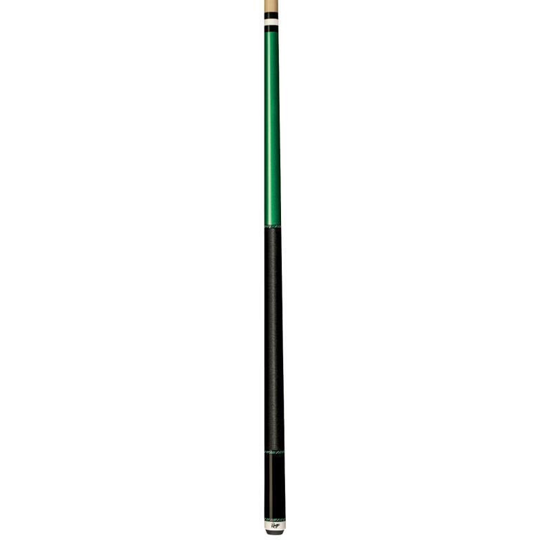 Rage RGC7 Lucky Metallic Green Pool Cue with Free Shipping and 13mm Tip