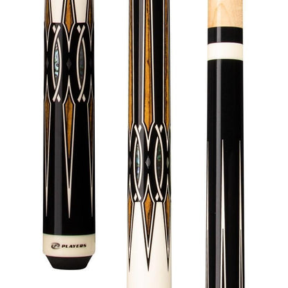 Players E-2332 Pool Cue Billiards Stick, Leather Tip, Lifetime Warranty