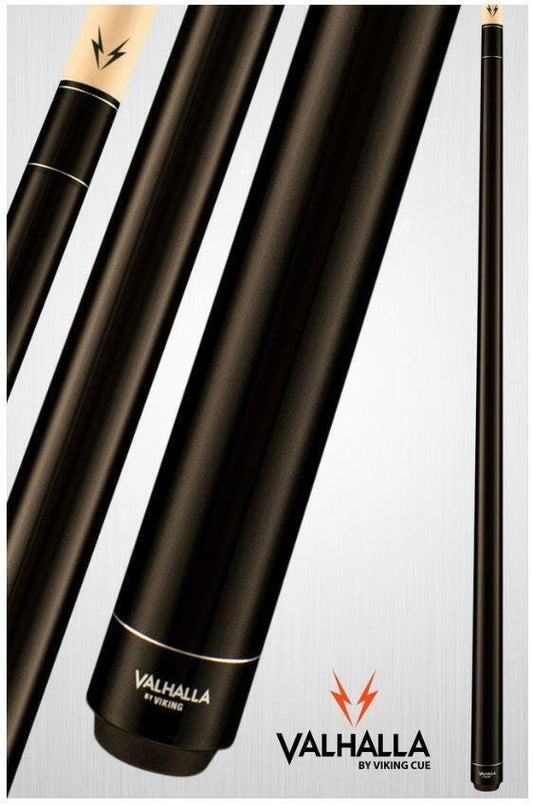Viking Valhalla Pool Cue VA101 Black Billiards Stick! Lifetime Warranty!