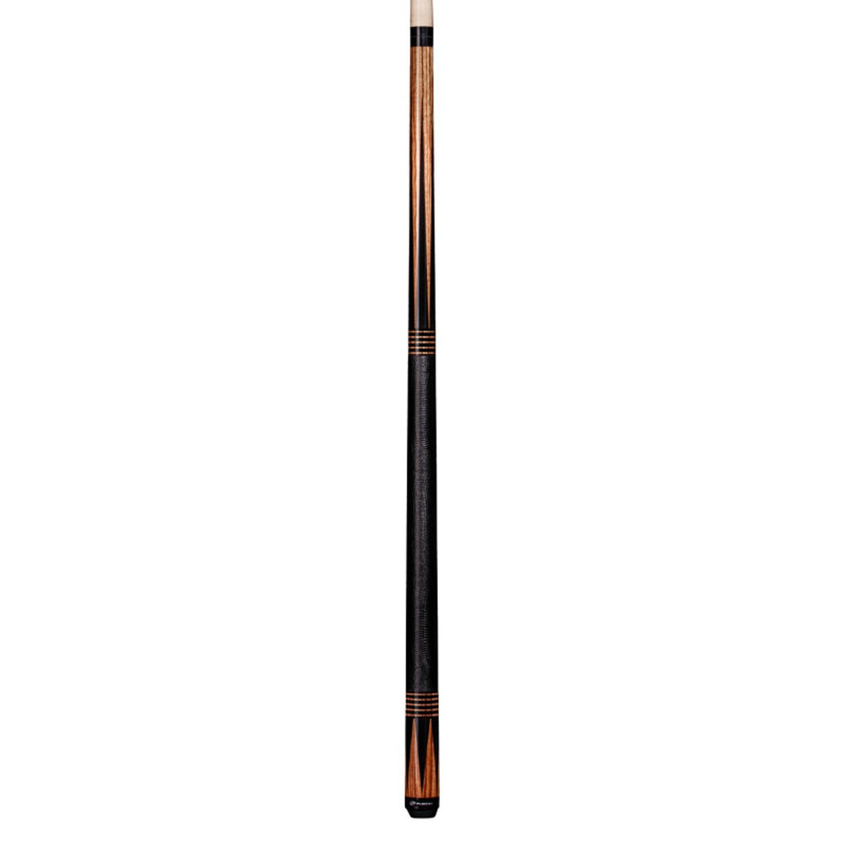 Players E2346 Black & Zebrawood with Embossed Leather Wrap! Free Shipping!