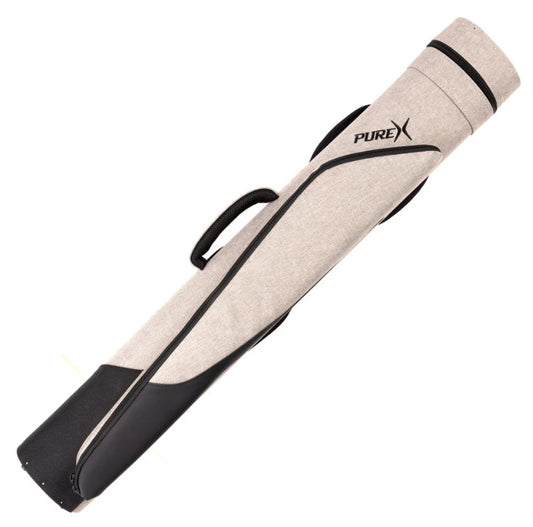 Pure X PXC624GY 2x4 Pool Cue Case Polyester Backpack Straps Gray
