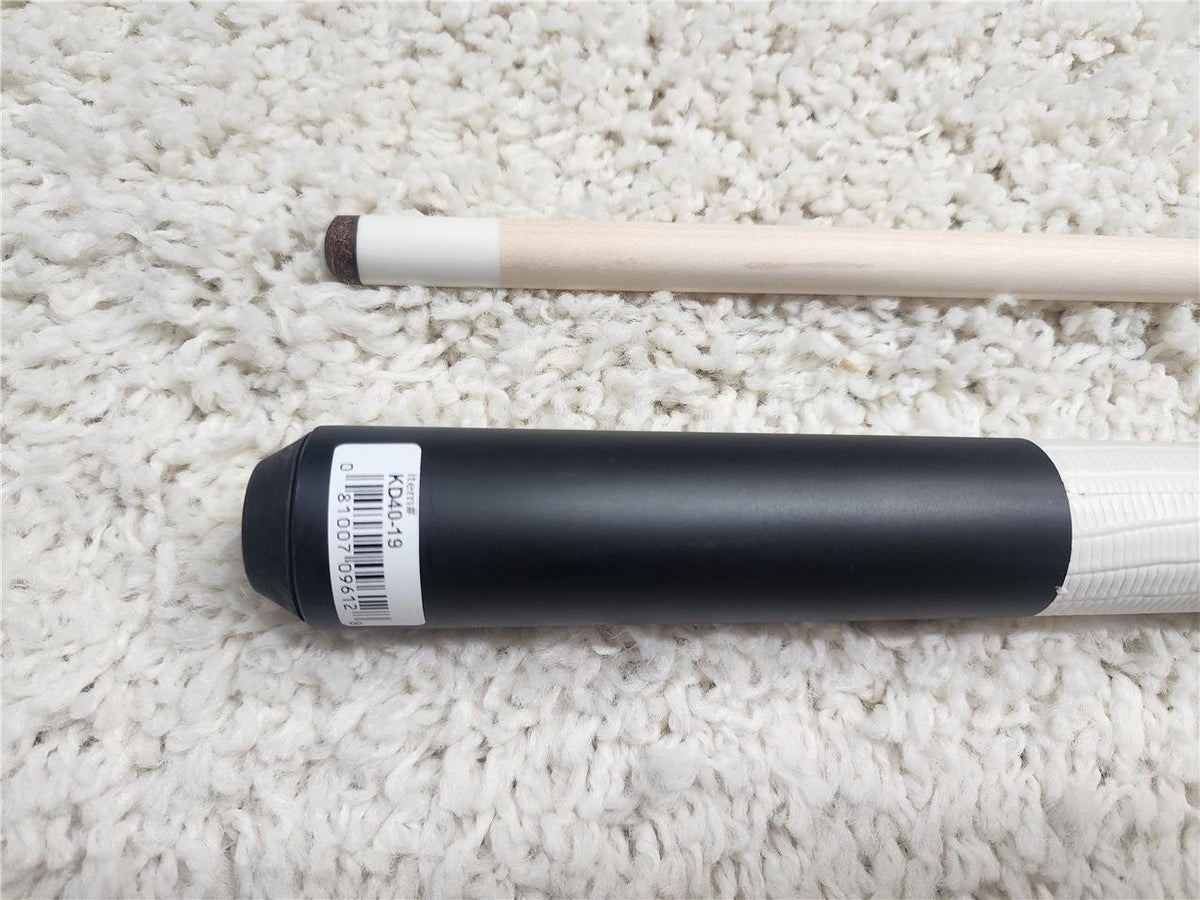 KODA KD40 Pool Cue, Matte Black, Faux Lizard Wrap, 12.5mm Maple Shaft