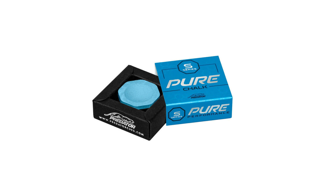 Predator Pure Performance Billiard Chalk - 1 pc, Soft, A PRE CHA PURE 1PC S