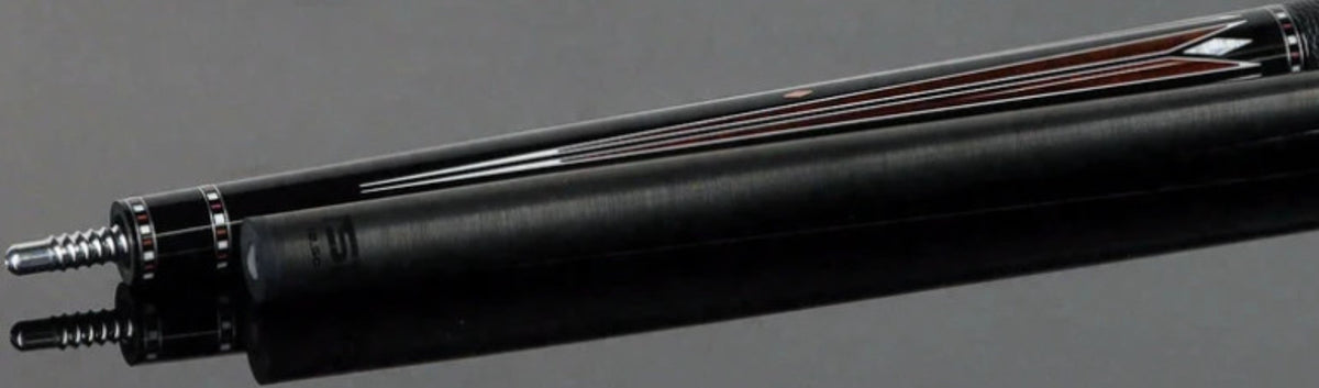 Triple 60 Carnivale CN3 Premium Pool Cue Ebony Snakewood Inlays 15.2oz
