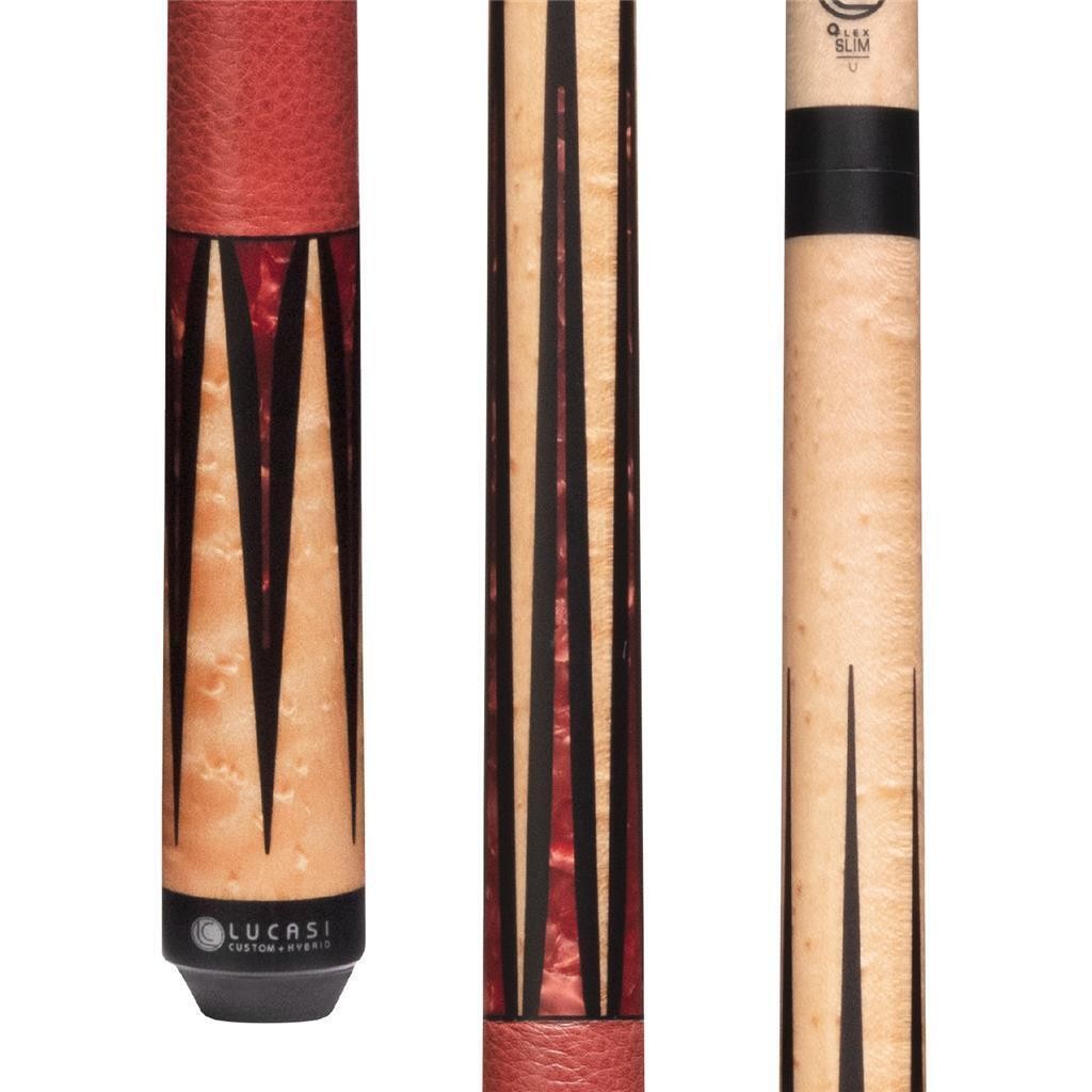 Lucasi LUX 53 Custom Pool Cue 11.75mm Uni-Loc Zero Flex Shaft New