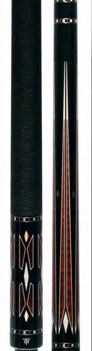 Triple 60 Carnivale CN3 Premium Pool Cue Ebony Snakewood Inlays 15.2oz