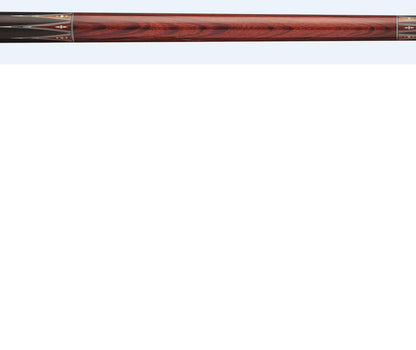 Lucasi Professional Pool Cue Butt Midnight Black Thuya Burl Radial Pin