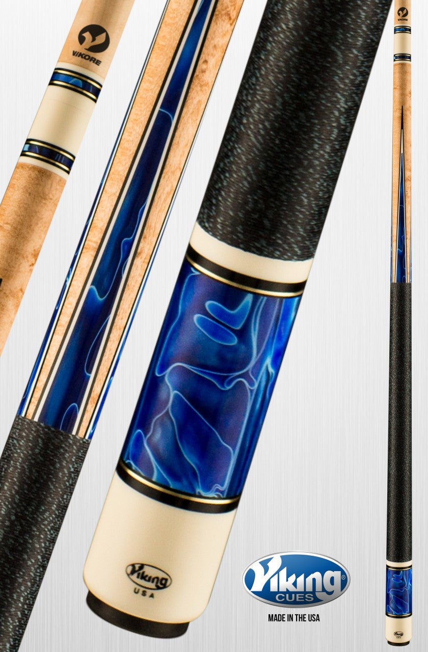 Viking Cues Twilight TW0604 Pool Cue with ViKORE Performance Shaft and Linen