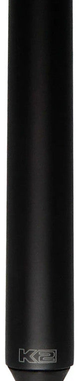 K2 KLLE1N No Wrap Pool Cue, Gray Maple, Blue Points, 12.5mm LD Shaft