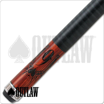 Outlaw OL14 Pool Cue Luck Horse Shoe 9 Ball and Tribal Style 19oz Free Shipping!
