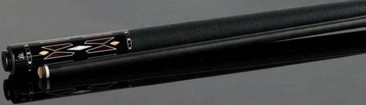 Triple 60 Carnivale CN3 Premium Pool Cue Ebony Snakewood Inlays 15.2oz
