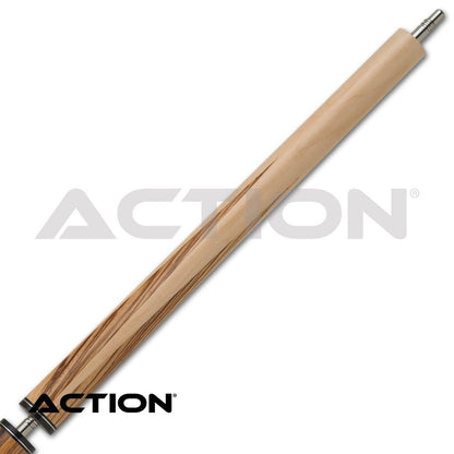 Action ACTBJZ Break Jump Cue, 13mm Phenolic Tip, Zebrawood, 29 Inch Shaft