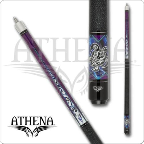 Athena ATH54 Pool Cue 19oz Purple Maple Shaft 57 Inch Billiards Stick
