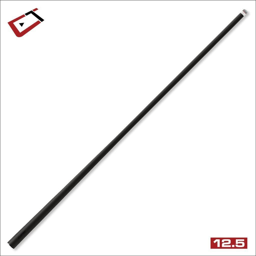 Cuetec Cynergy Truewood Ebony II Pool Cue 12.5mm Carbon Fiber Shaft No Wrap