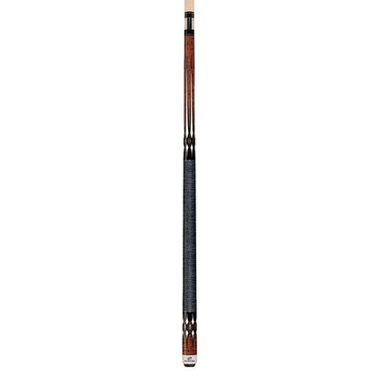 Players G2252 Antique Maple Curly &amp; Black Cue with Black/White Linen Wrap