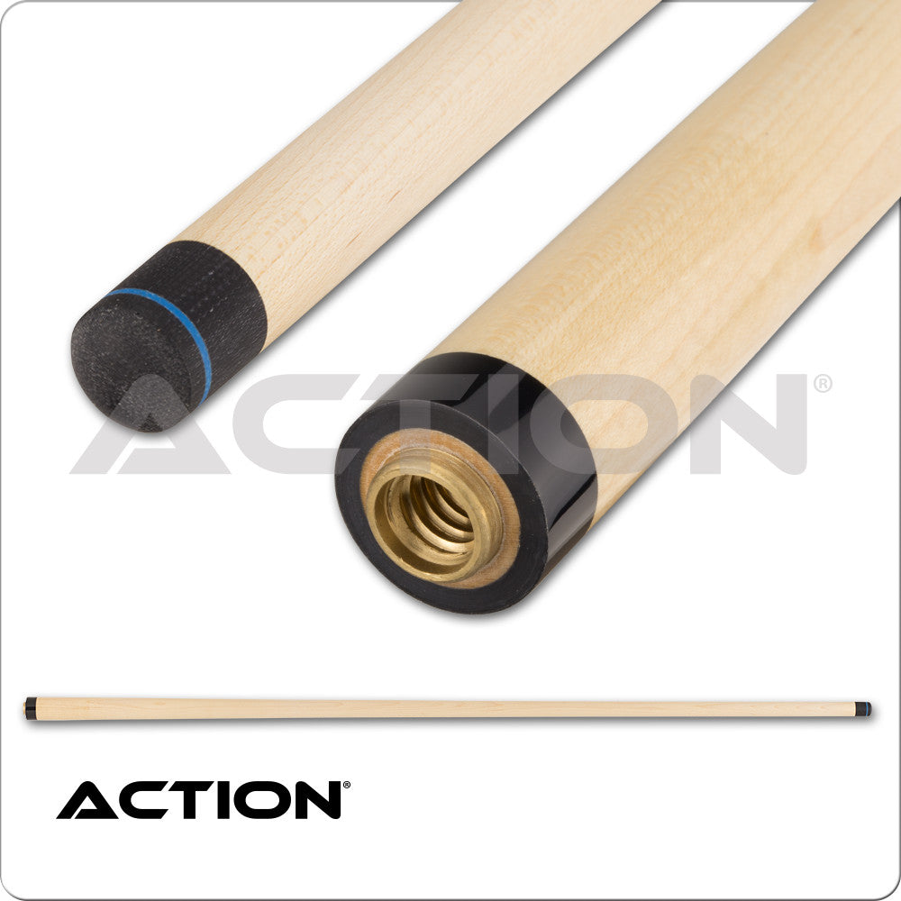 Action ABK08 Black with Yellow Stripe Break Cue - 25oz! New! Free Shipping!