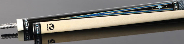 Ariel Carmeli by Viking Cues Diamond Series Blue Diamond Pool Cue Vikore Shaft