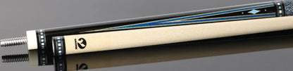 Ariel Carmeli by Viking Cues Diamond Series Blue Diamond Pool Cue Vikore Shaft