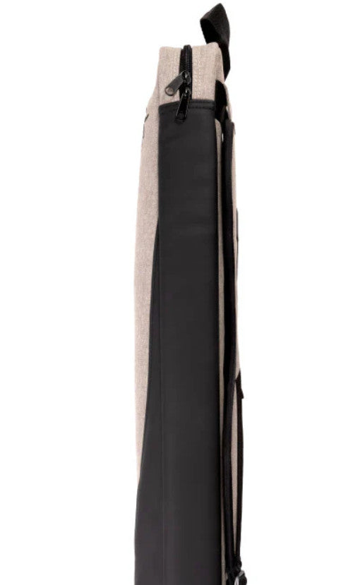 PureX 2x4 Pool Cue Case Padded Soft Bag with Backpack Straps Gray Free Shipping