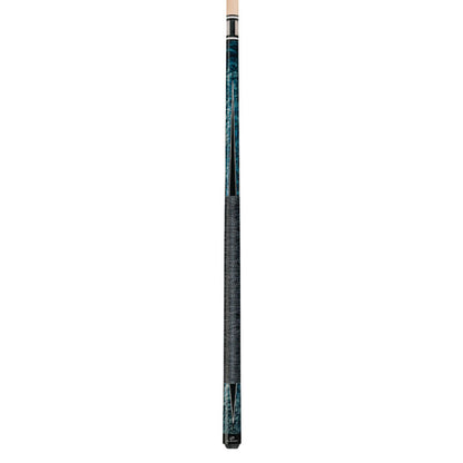 Players G1002 Cobalt Blue &amp; Black Cue w/ Black/White Linen Wrap! Free Shipping!