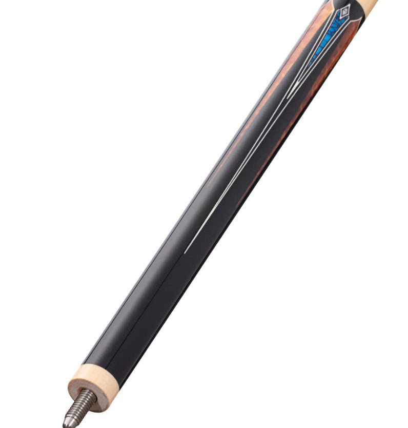 Pure X HXTE16 Pool Cue Wrapless Apitong Blue White 12.75mm Shaft