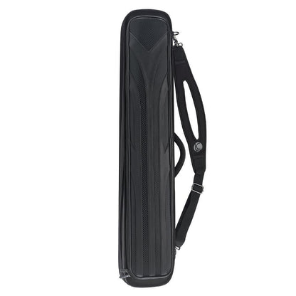 Lucasi LC948W Soft Cue Case - Black 4×8 Holds 4 Butts &amp; 8 Shafts