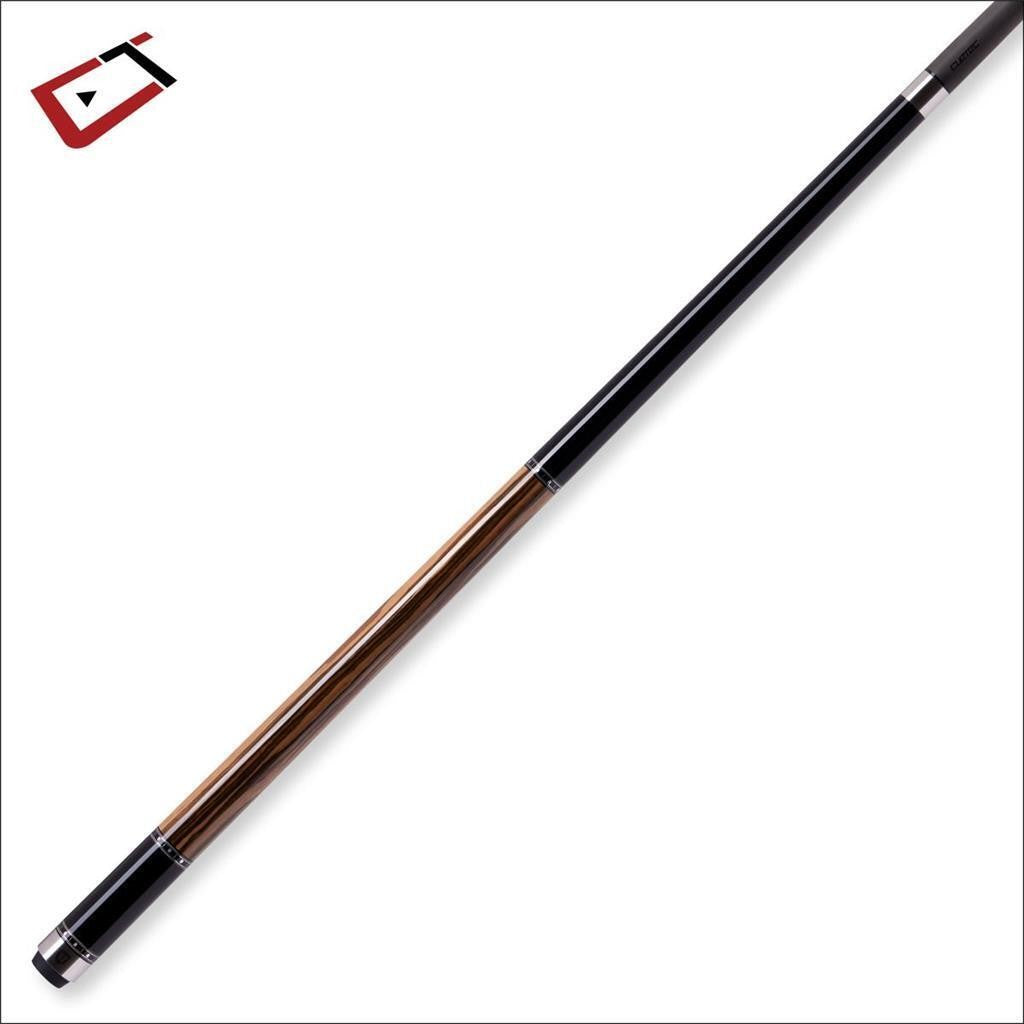Cuetec Cynergy Truewood Ebony I Pool Cue, 11.8mm Carbon Shaft No Wrap