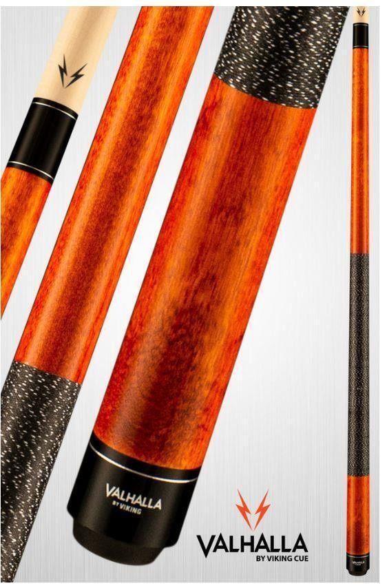 Viking Valhalla Pool Cue VA119 Orange Billiards Stick! Lifetime Warranty!