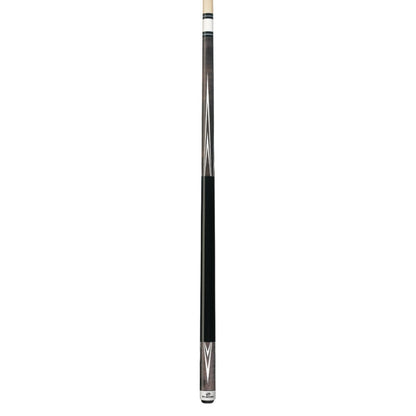 Players C-803 Pool Cue, 4-Point Grey Wrapless Billiard Cue, 15-Inch Taper