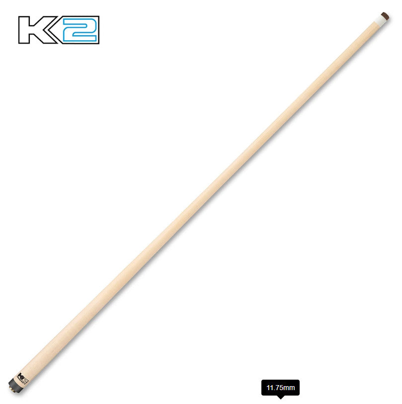 NEW K2 KLSE10 Low Deflection Pool Cue – Performance Series - 12.5 mm Shaft