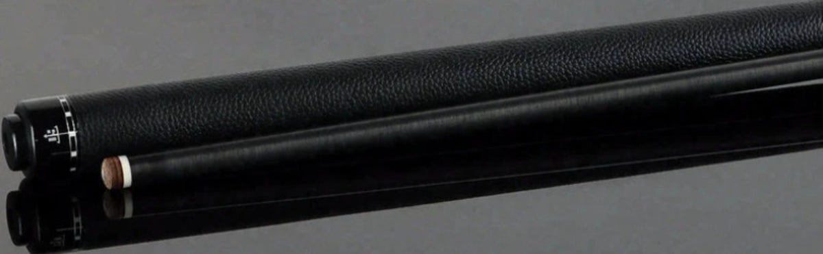 Triple Sixty Carnivale CN1 Pool Cue Ebony Turquoise Inlays Leather Wrap