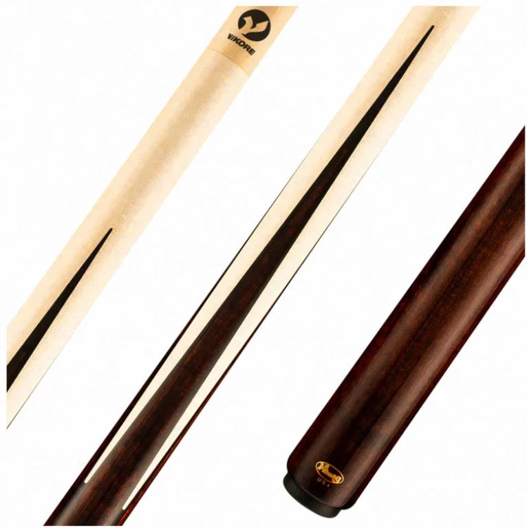 Viking Cues Impero IM0205 Sneaky Pete Pool Cue Coffee Stain Vikore Shaft Cue