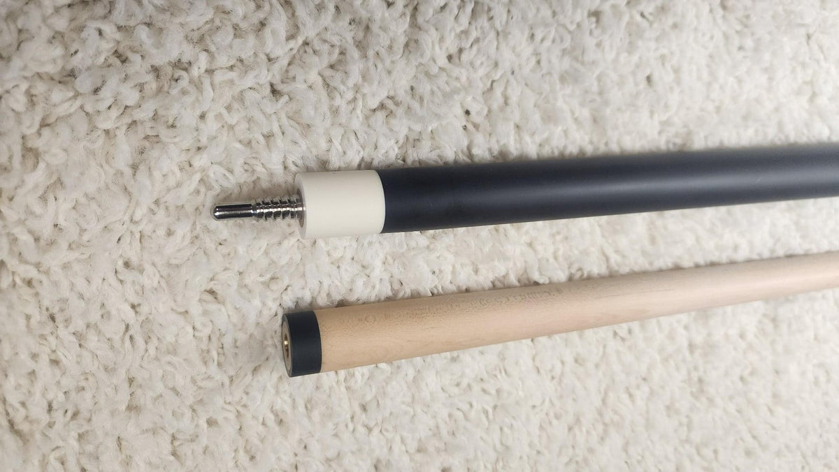 New Rage - RGJBHH Heavy Hitter BLACK Break/Jump 25oz cue - 14mm Shaft